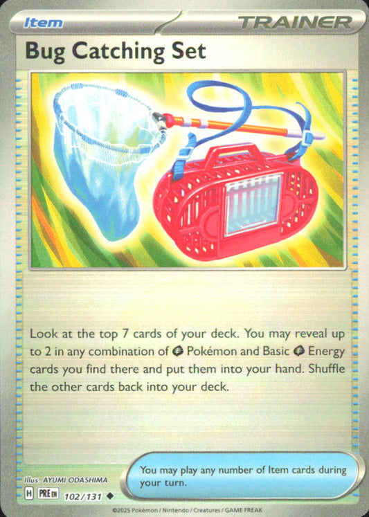 Bug Catching Set SV: Prismatic Evolutions 102/131 NM - Pokemon TCG