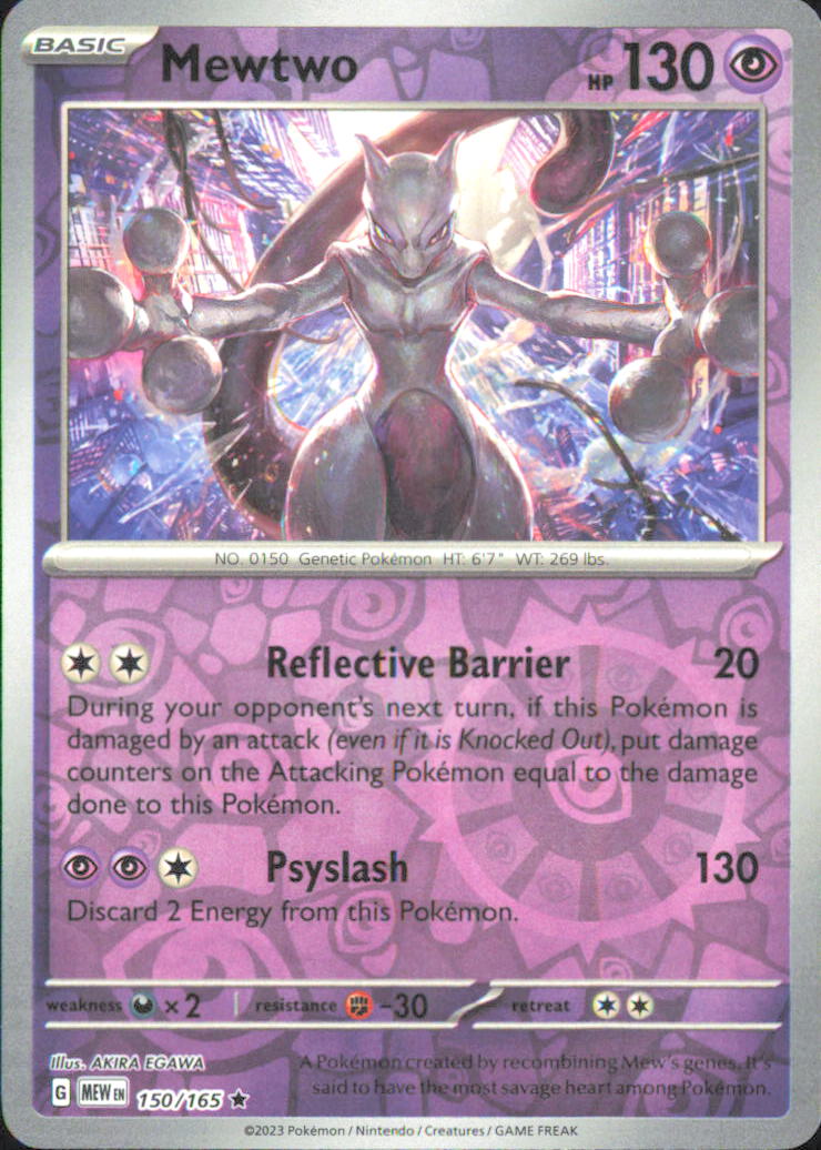 Mewtwo SV: Scarlet & Violet 151 150/165 NM - Pokemon TCG