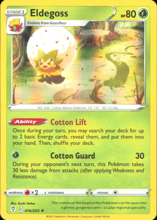 Eldegoss SWSH07: Evolving Skies 016/203 NM - Pokemon TCG