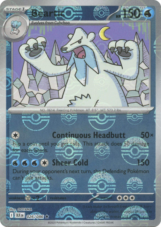 Beartic (Poke Ball Pattern)