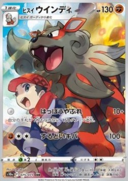 Hisuian Arcanine⁣ - Dark Phantasma⁣ (Character Rare)⁣ [075]