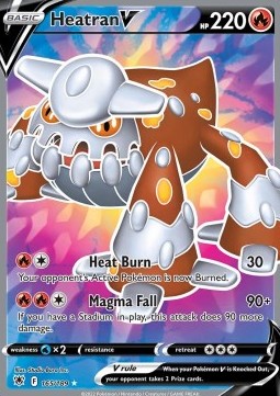 Heatran V - Astral Radiance (Ultra Rare) [ASR-165]