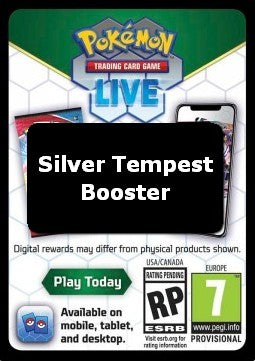 Live Code Card (Booster)⁣ - Silver Tempest⁣ (Online Code Card)