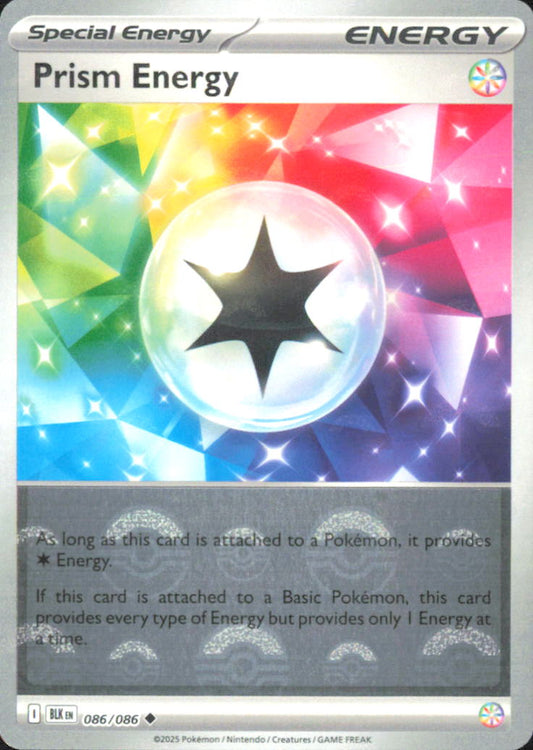 Prism Energy (Poke Ball) SV: Black Bolt 086/086 NM - Pokemon TCG