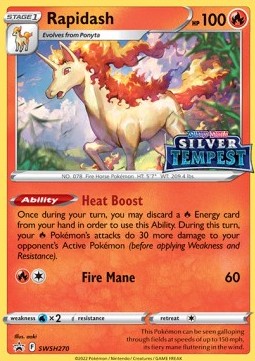 Rapidash - SWSH Black Star Promos (Promo) [SWSH-270]