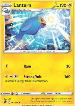 Lanturn - Silver Tempest (Uncommon) [SIT-052]