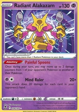 Radiant Alakazam - Silver Tempest (Ultra Rare) [SIT-059]