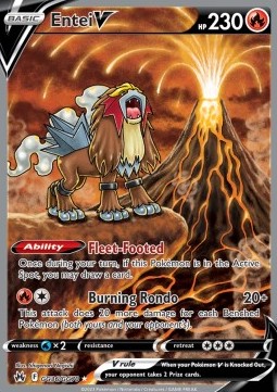 Entei V⁣ - Crown Zenith⁣ (Ultra Rare)⁣ [GG36]