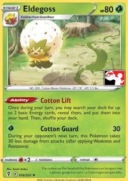 Eldegoss⁣ - Play! Pokémon Prize Pack Series One⁣ (Promo)⁣ [EVS 016]