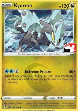 Kyurem - Play! Pokémon Prize Pack Series One (Promo) [PPS1-EVS 116]