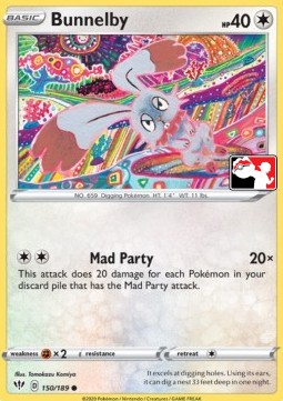 Bunnelby - Play! Pokémon Prize Pack Series One (Promo) [PPS1-DAA 150]