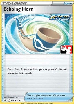 Echoing Horn - Play! Pokémon Prize Pack Series One (Promo) [PPS1-CRE 136]