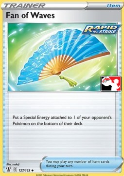 Fan of Waves - Play! Pokémon Prize Pack Series One (Promo) [PPS1-BST 127]
