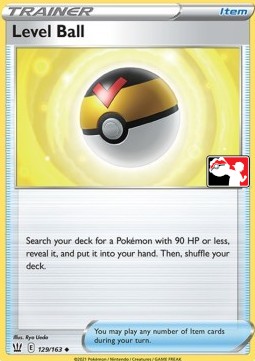 Level Ball - Play! Pokémon Prize Pack Series One (Promo) [PPS1-BST 129]