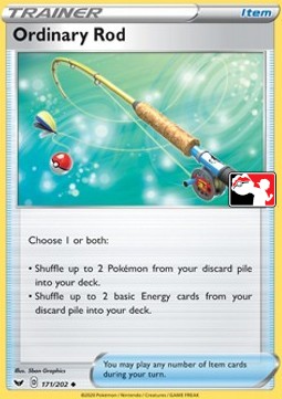 Ordinary Rod - Play! Pokémon Prize Pack Series One (Promo) [PPS1-SSH 171]