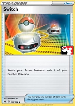 Switch - Play! Pokémon Prize Pack Series One (Promo) [PPS1-SSH 183]