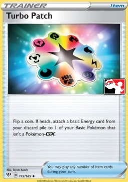 Turbo Patch - Play! Pokémon Prize Pack Series One (Promo) [PPS1-DAA 172]