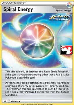 Single Strike Energy - Play! Pokémon Prize Pack Series One (Promo) [PPS1-BST 141]