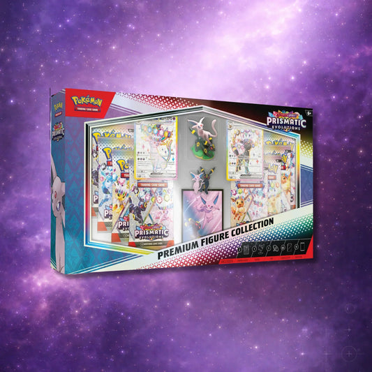 Pokémon TCG: Scarlet & Violet 8.5 Prismatic Evolutions - Premium Figure Collection - Sealed - PokePals UK