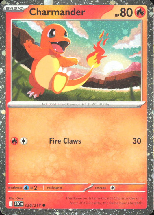 Charmander - (Cosmos Holo) Miscellaneous Cards & Products 020/217 NM - Pokemon TCG