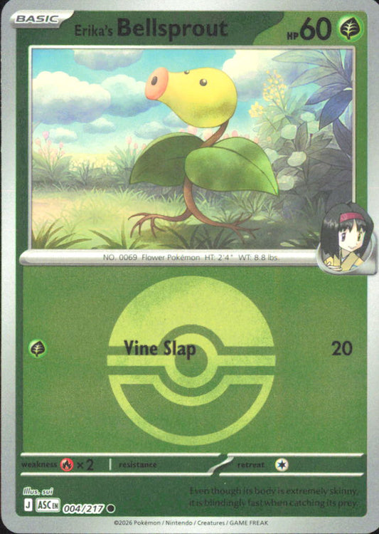 Erika's Bellsprout (Poke Ball) ME: Ascended Heroes 004/217 NM - Pokemon TCG