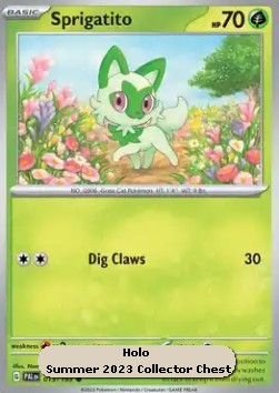 Sprigatito - Paldea Evolved (Promo) [PAL-013]