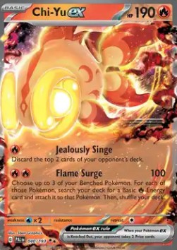 Chi-Yu ex - Paldea Evolved (Double Rare) [PAL-040]