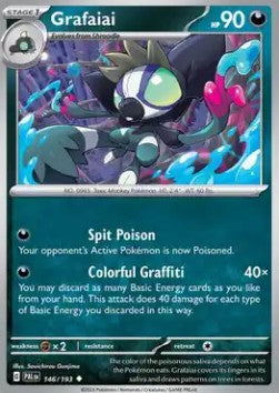 Grafaiai - Paldea Evolved (Uncommon) [PAL-146]