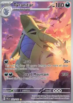 Tyranitar - Paldea Evolved (Illustration Rare) [PAL-222]