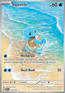 Squirtle⁣ - 151⁣ (Illustration Rare)⁣ [170]