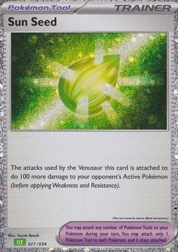 Sun Seed - Pokémon Trading Card Game Classic: Venusaur & Lugia ex Deck (Fixed) [CLV-027]