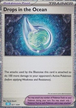 Drops in the Ocean - Pokémon Trading Card Game Classic: Blastoise & Suicune ex Deck (Fixed) [CLB-021]