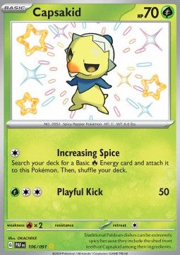 Capsakid - Paldean Fates (Shiny Rare) [PAF-106]