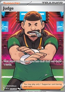 Judge - Paldean Fates (Ultra Rare) [PAF-228]