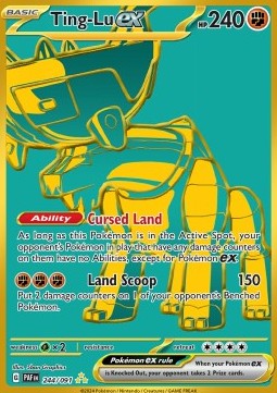 Ting-Lu ex - Paldean Fates (Secret Rare) [PAF-244]