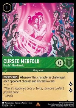 Cursed Merfolk - Ursula's Handiwork⁣ - Into the Inklands⁣ (Rare)⁣ [70]