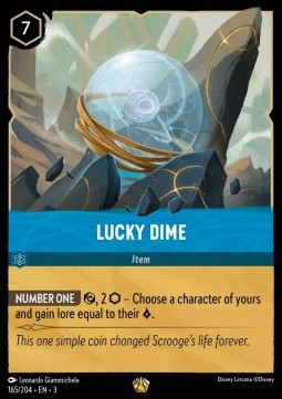 Lucky Dime⁣ - Into the Inklands⁣ (Legendary)⁣ [165]