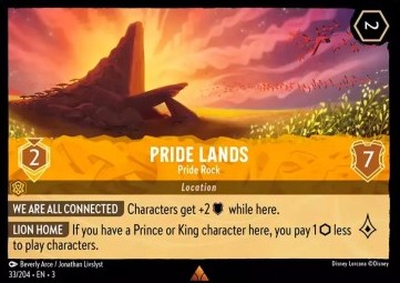 Pride Lands - Pride Rock (V.1)⁣ - Into the Inklands⁣ (Rare)⁣ [33]