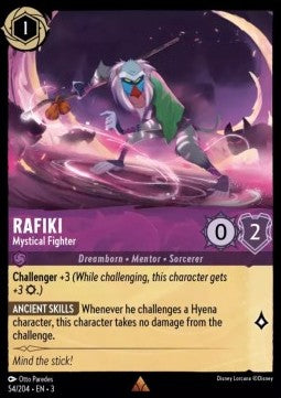 Rafiki - Mystical Fighter⁣ - Into the Inklands⁣ (Rare)⁣ [54]