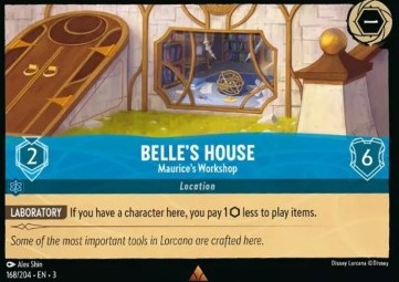 Belle's House - Maurice's Workshop (V.1)⁣ - Into the Inklands⁣ (Rare)⁣ [168]