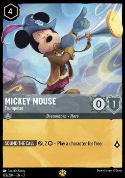 Mickey Mouse - Trumpeter (V.1)⁣ - Into the Inklands⁣ (Legendary)⁣ [182]