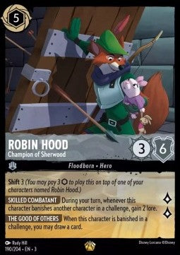 Robin Hood - Champion of Sherwood (V.1)⁣ - Into the Inklands⁣ (Legendary)⁣ [190]