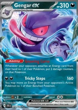 Gengar ex - Temporal Forces (Double Rare) [TEF-104]