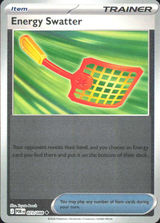 Energy Swatter ME03: Perfect Order 073/088 NM - Pokemon TCG