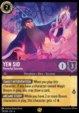 Yen Sid - Powerful Sorcerer (V.1)⁣ - Ursula's Return⁣ (Legendary)⁣ [59]