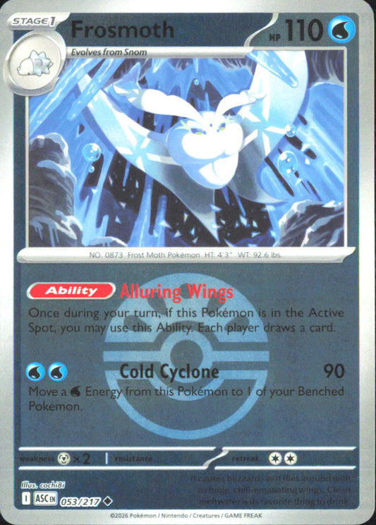 Frosmoth (Friend Ball) ME: Ascended Heroes 053/217 NM - Pokemon TCG