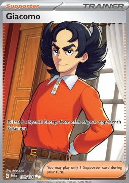 Giacomo - Prismatic Evolutions (Ultra Rare) [PRE-138]