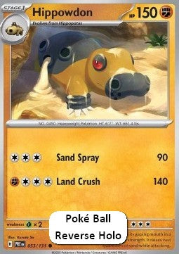 Hippowdon - Prismatic Evolutions: Additionals (Common) [xPRE-053]