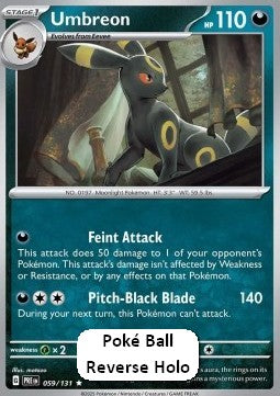 Umbreon - Prismatic Evolutions: Additionals (Rare) [xPRE-059]