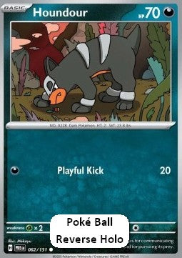 Houndour - Prismatic Evolutions: Additionals (Common) [xPRE-062]